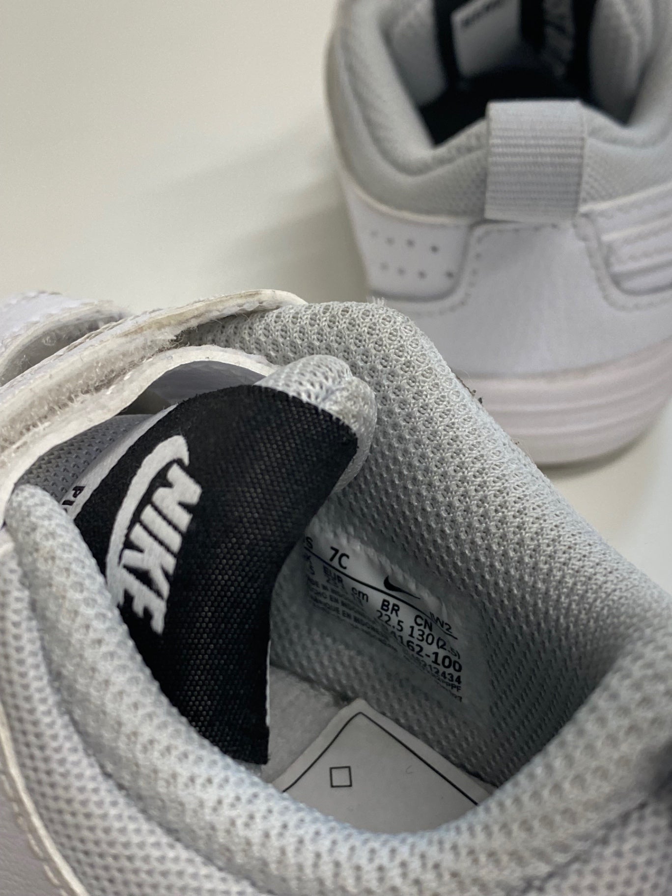 Fabulous Nike Pico 5 toddler Sneakers EUR 23.5 White Classics ML435