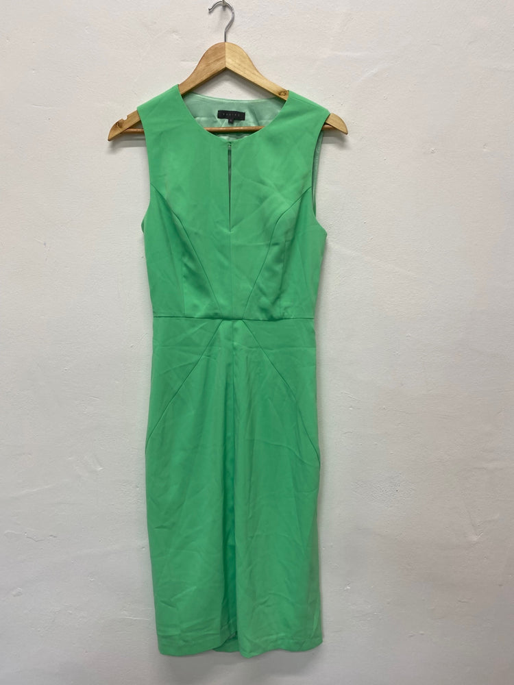Fabulous Sheike mint loop Midi Dress UK10 Green NM001