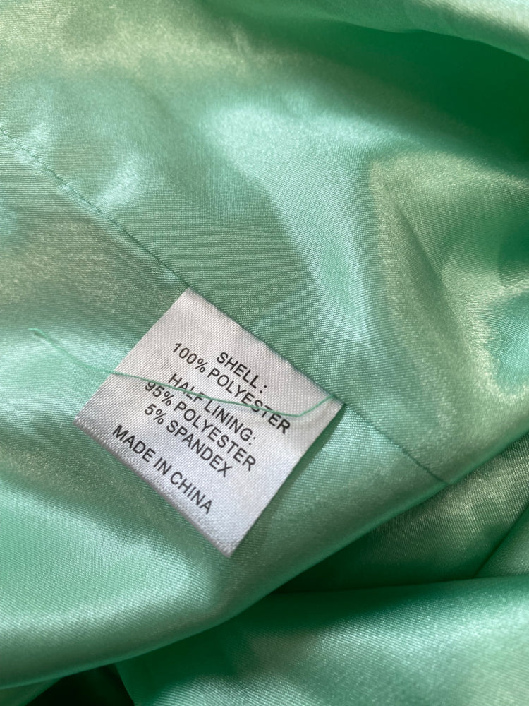 Fabulous Sheike mint loop Midi Dress UK10 Green NM001