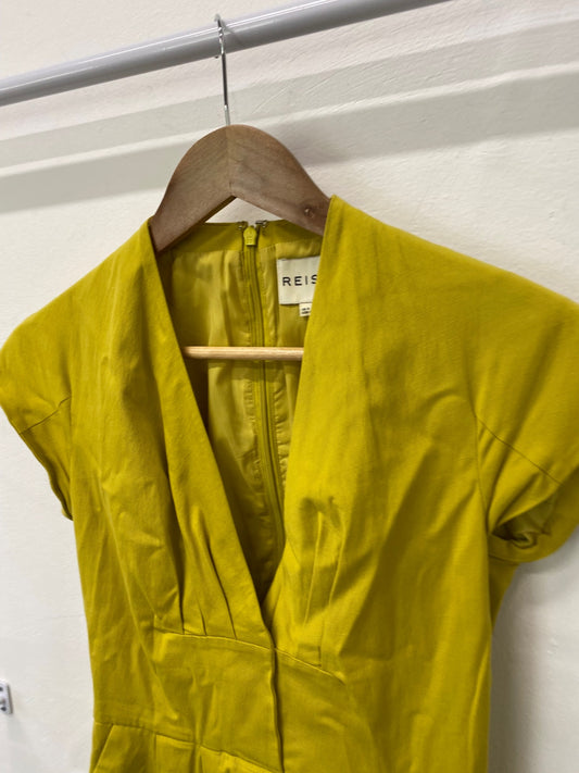Fabulous REISS occasion event Dress Uk8 Yellow  SN005