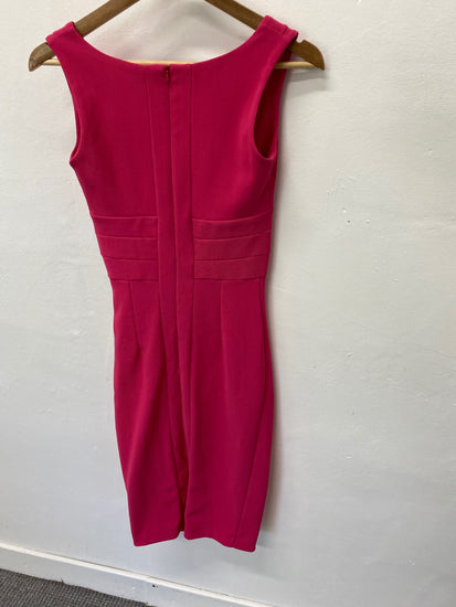Fabulous Diva Dress Uk8 Pink fitted Forma or Party SN005