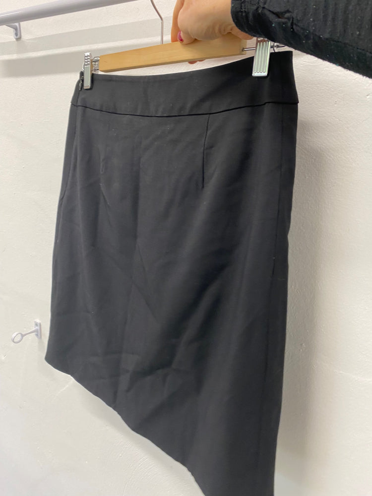 Fabulous Whistles mini Skirt Uk8 Black Bow detail SN005