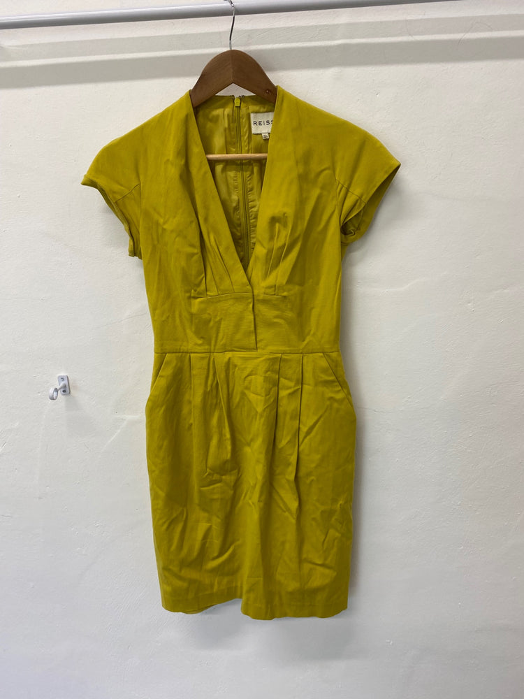 Fabulous REISS occasion event Dress Uk8 Yellow  SN005