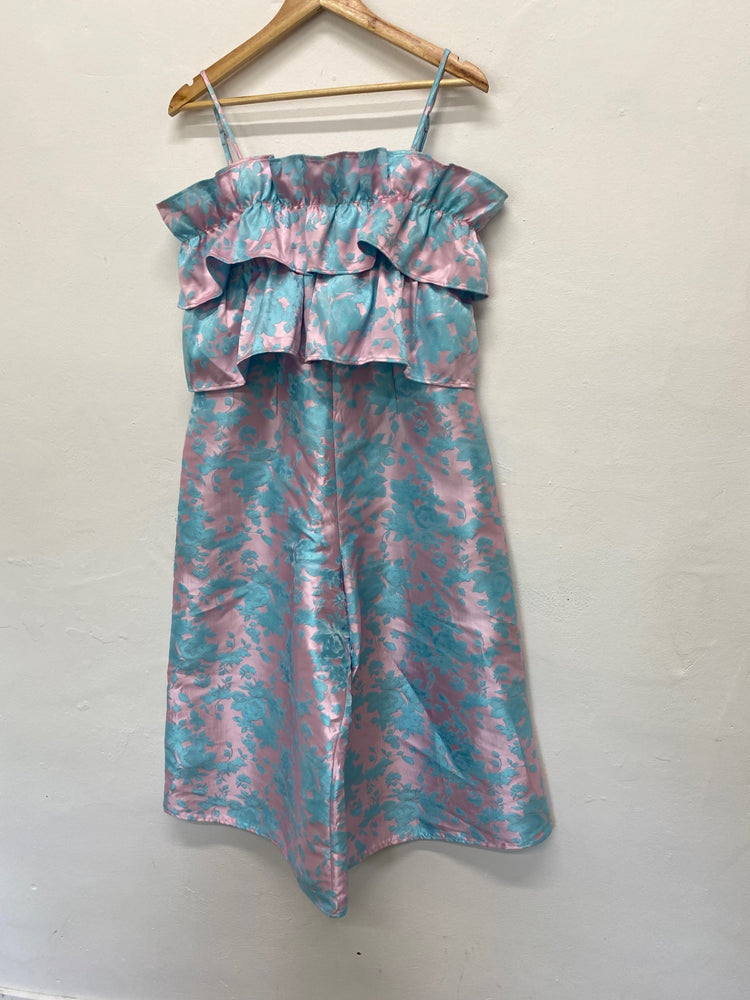Fabulous ASOS Occasion Jumpsuit UK12 Pink & Blue Stunning AR001