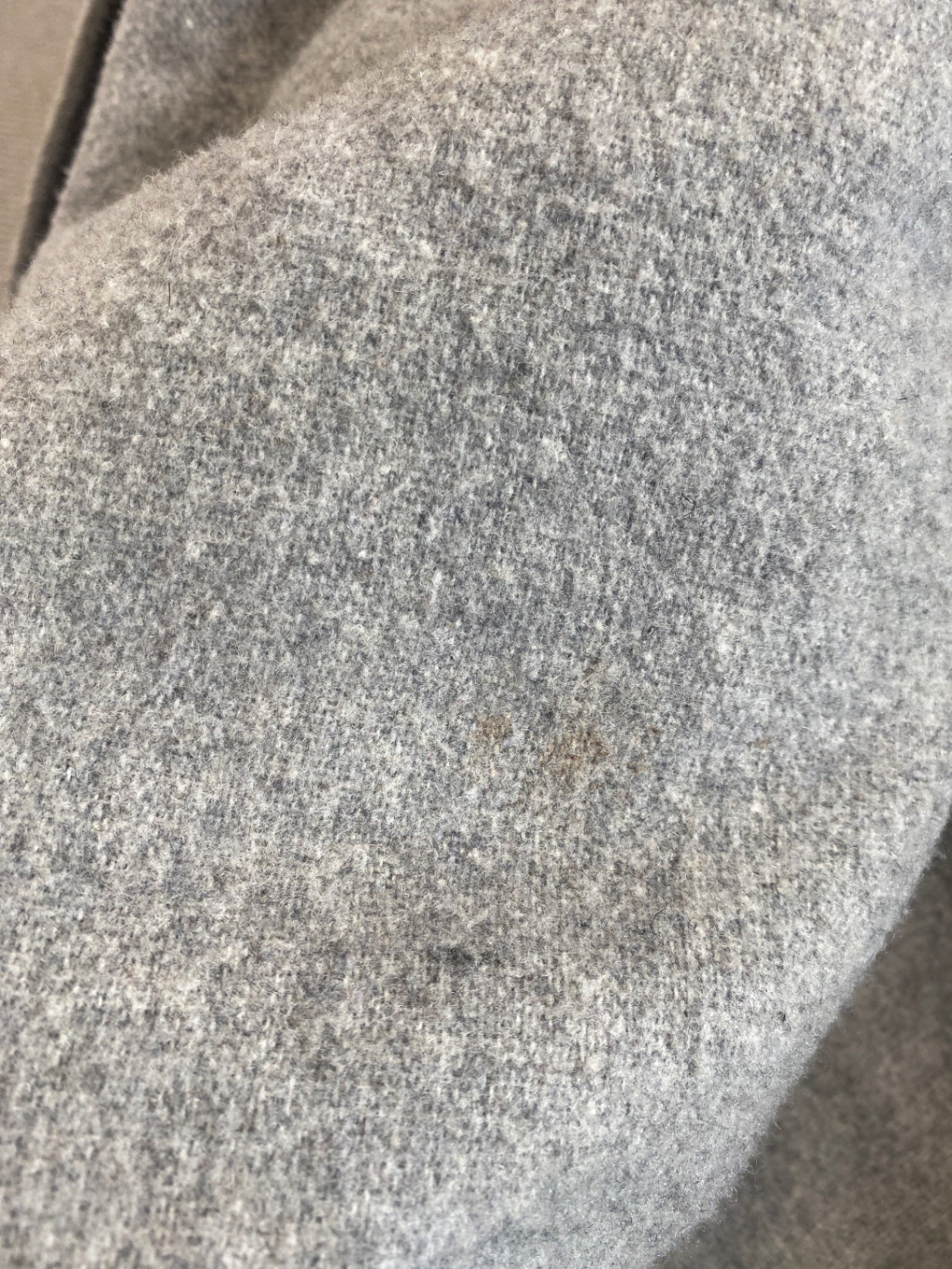 Fabulous Light Before Dark Grey Overcoat UK XS KB001