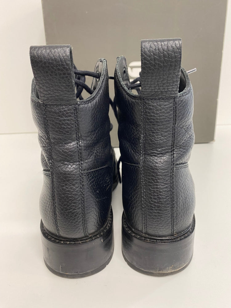 Fabulous G Star Roofer biker leather Boots UK5 Black KB001