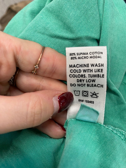 Fabulous COTTON CITIZEN T-Shirt UK S Green KB001