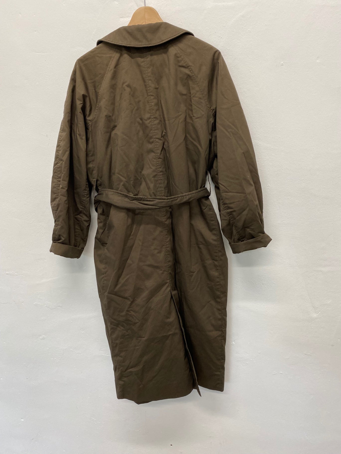 Fabulous UNIQLO U oversized Trench Coat UkM Brown KB001