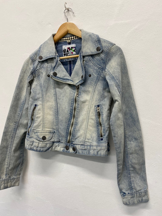 Fabulous GraPhicmania Denim Jacket Age 12-13 Light Blue KB001