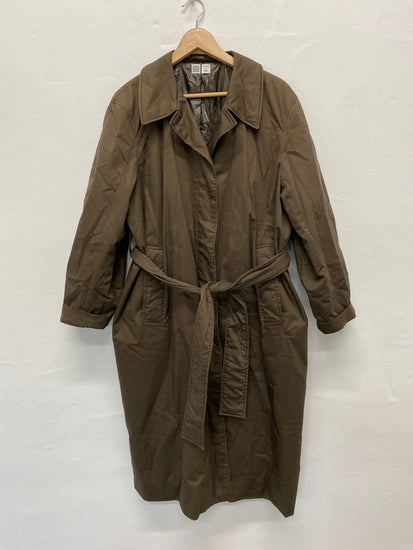 Fabulous UNIQLO U oversized Trench Coat UkM Brown KB001