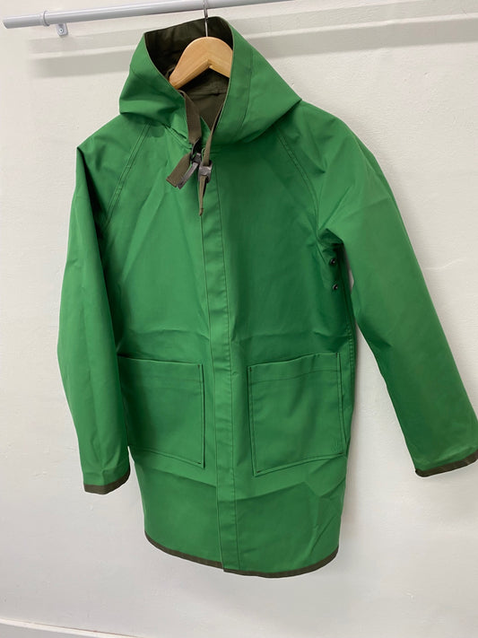 Fabulous Uniqlo x JW Anderson reversible Mens Raincoat UK M Green & khaki KB001