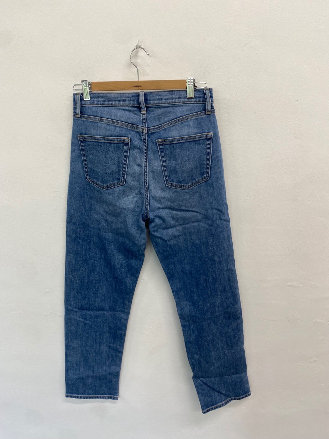 Fabulous Uniqlo Jeans W27” Blue casual straight high KB001