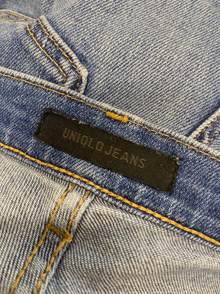 Fabulous Uniqlo Jeans W27” Blue casual straight high KB001