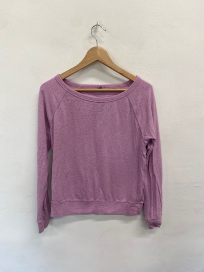 Fabulous Uniqlo Jumper UK M Lilac cotton casual KB001
