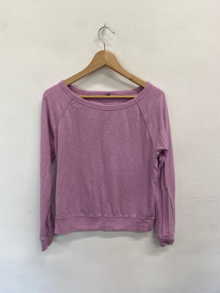 Fabulous Uniqlo Jumper UK M Lilac cotton casual KB001