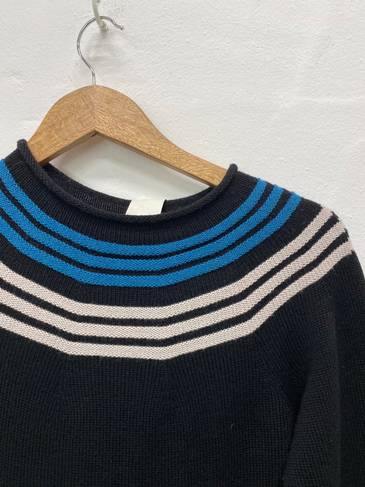 Fabulous Agnes B merino wool Dress UKS Black KB001