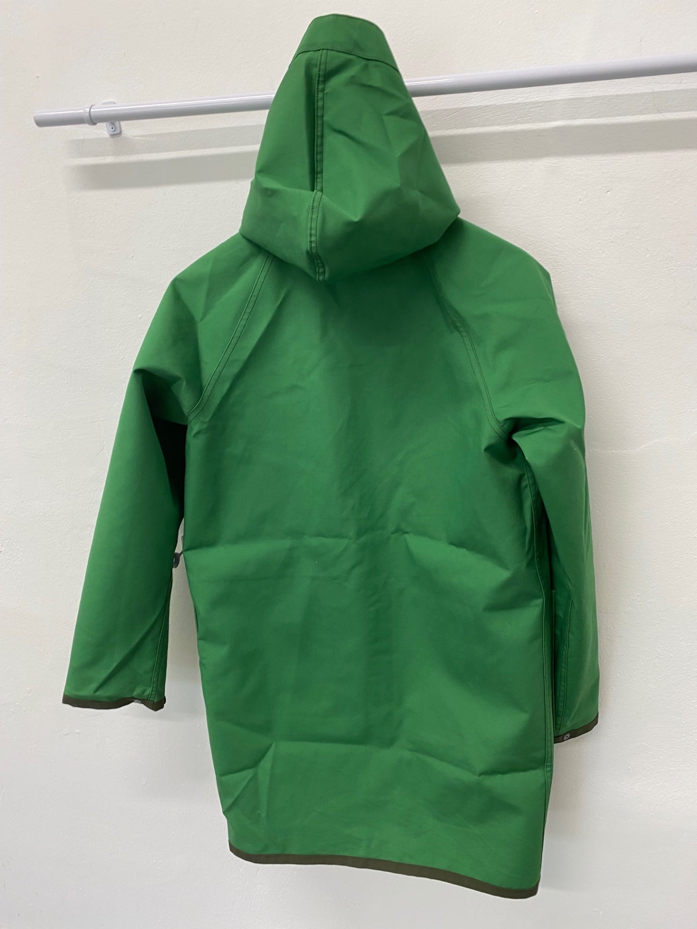 Fabulous Uniqlo x JW Anderson reversible Mens Raincoat UK M Green & khaki KB001