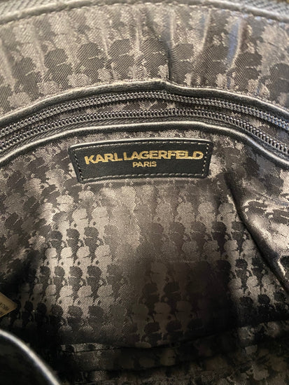 Fabulous Karl Largerfield Bag cross body quilted One Size Black