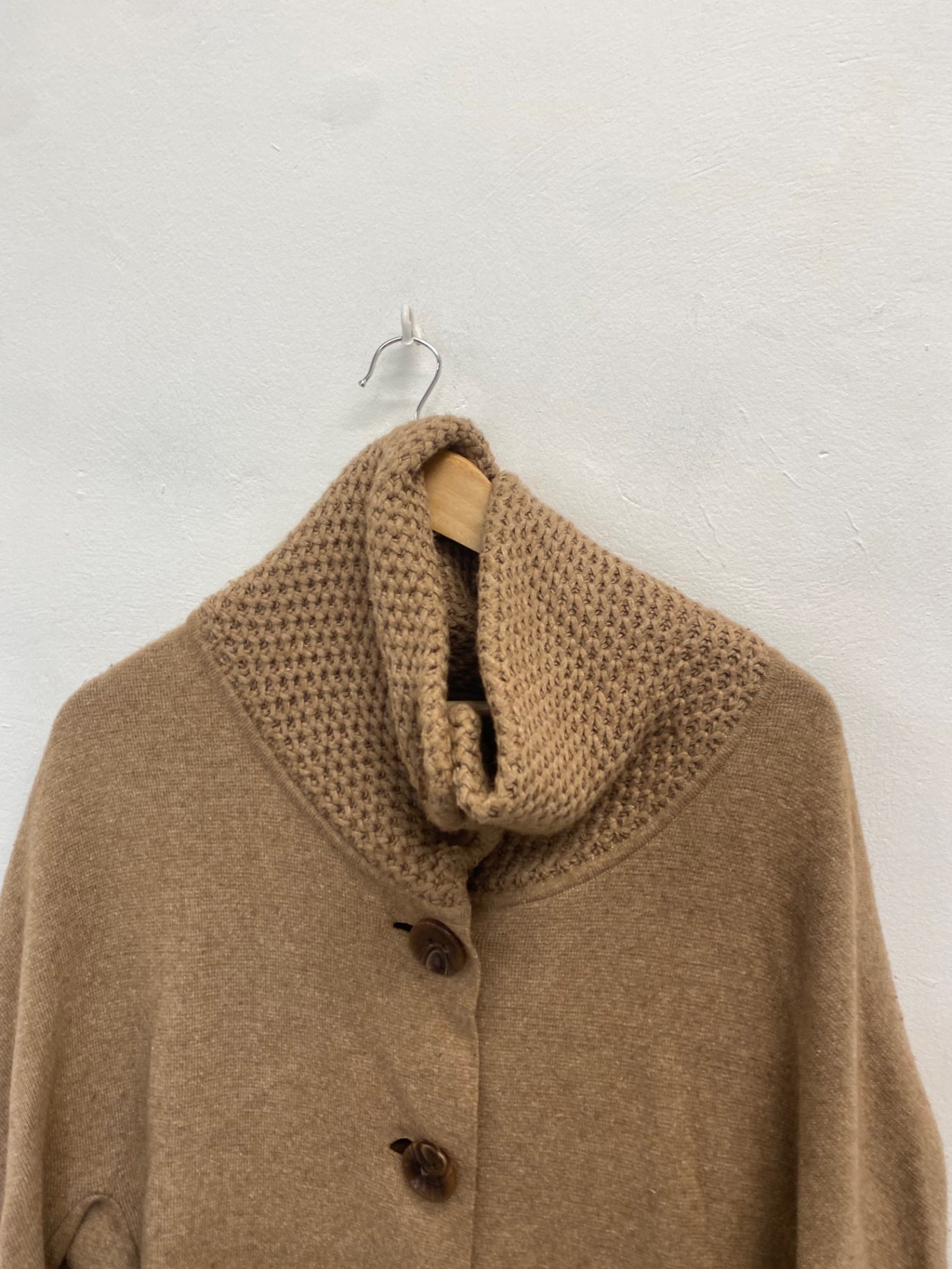 Fabulous Ella by viyella Longline cardigan UK M Beige KB001