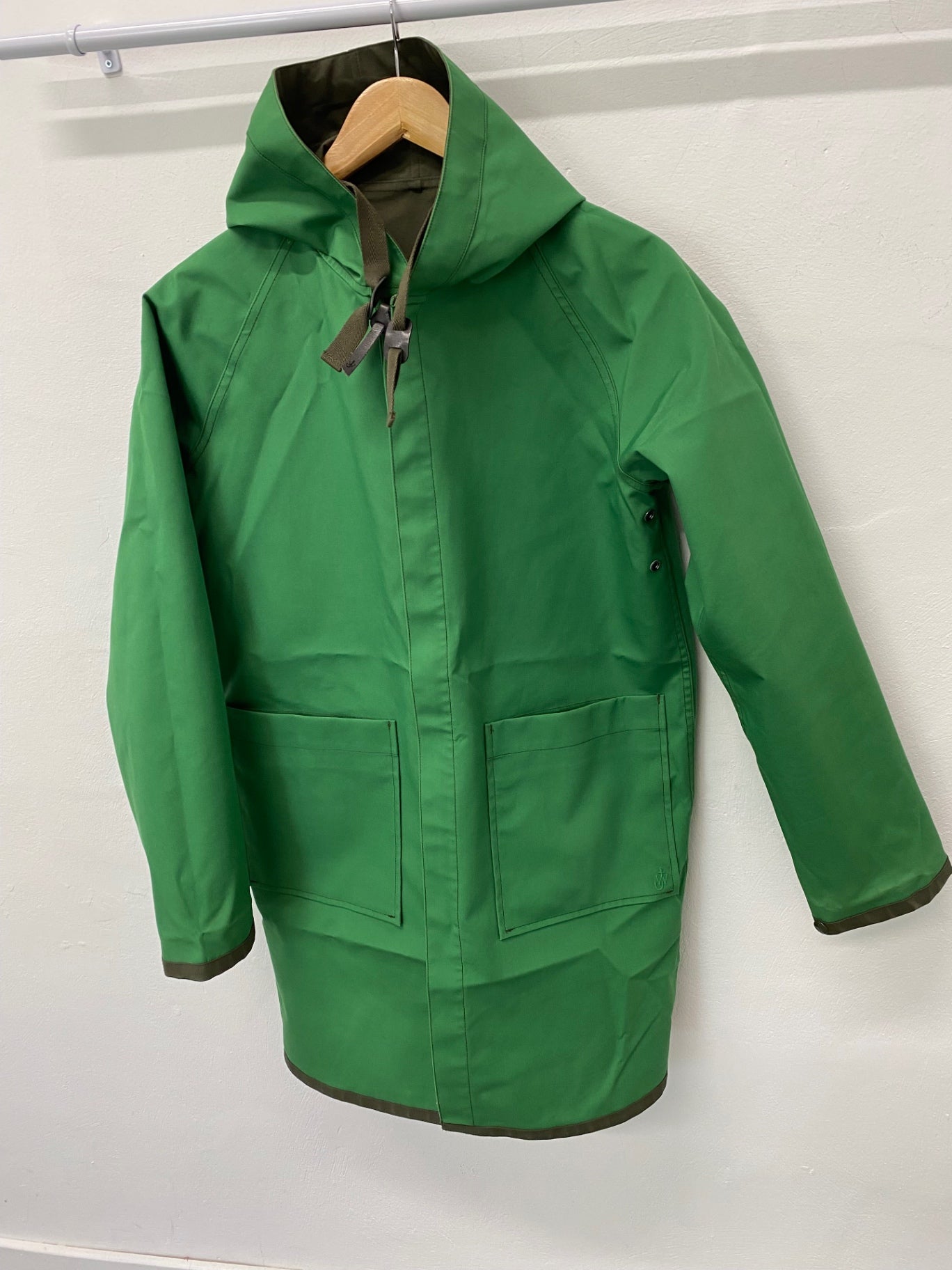 Fabulous Uniqlo x JW Anderson reversible Mens Raincoat UK M Green & khaki KB001