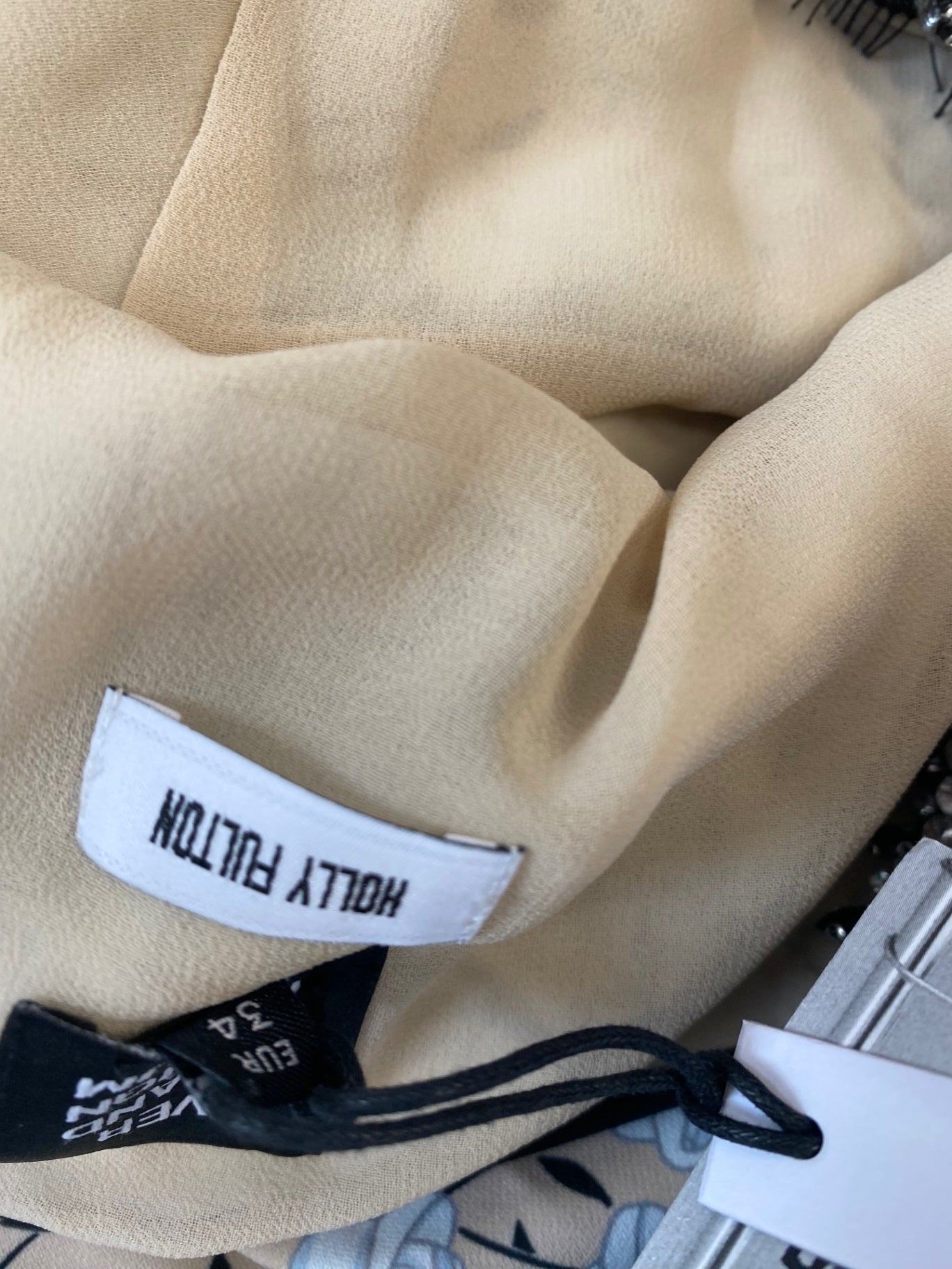 Fabulous River Island x Holly Fulton summer Dress Uk8 Baby Blue new Rrp £120 KM004