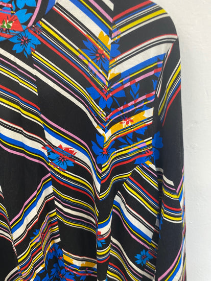 Fabulous Simply Be Artsy Floral Midi Dress UK22 LK006