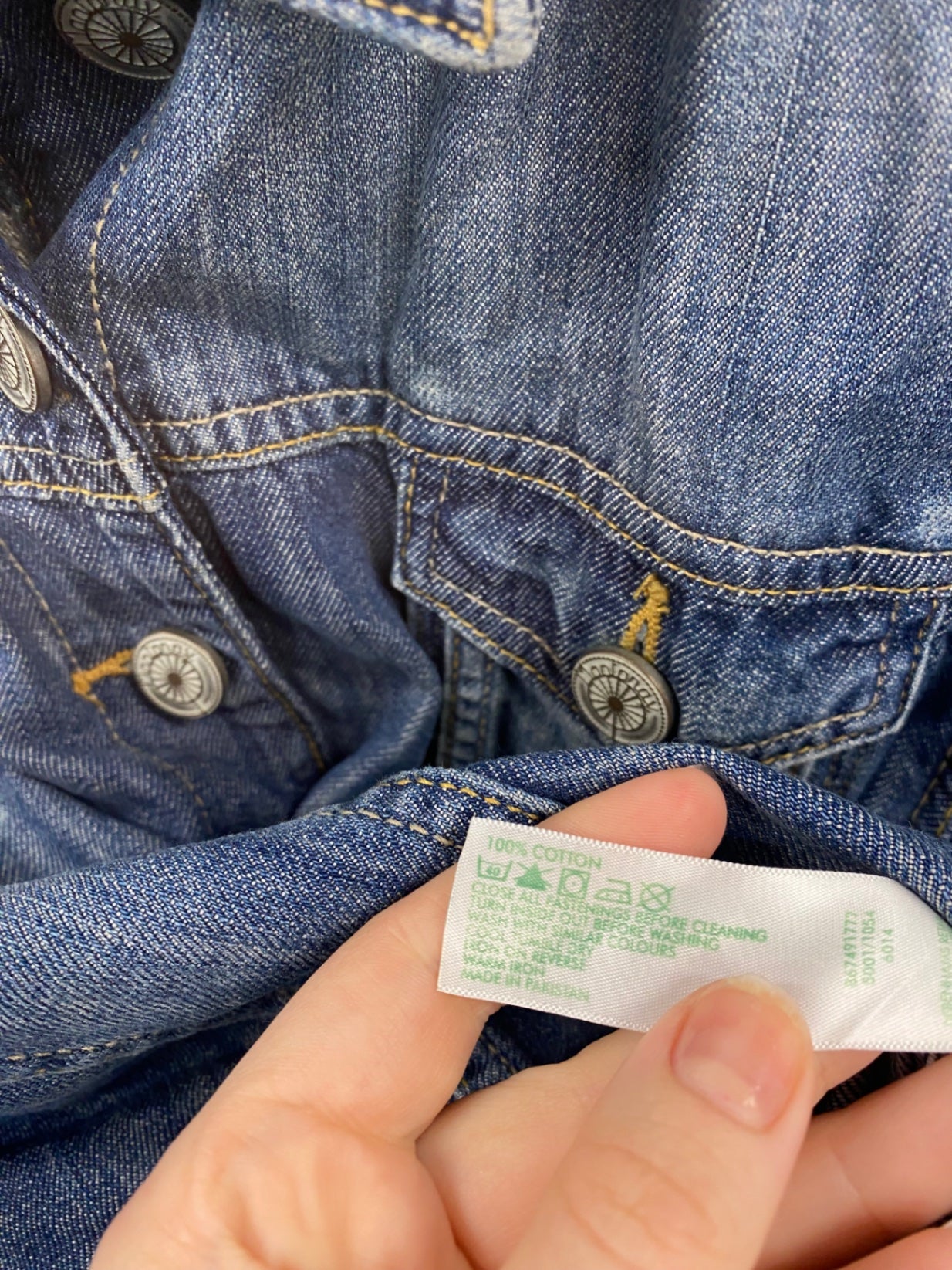 Fabulous Mantaray Blue Denim Jacket UK20 LK006