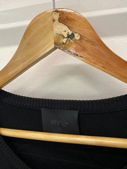 Fabulous GESTUZ Y2K rock Dress UKS Black with ironwork BT001