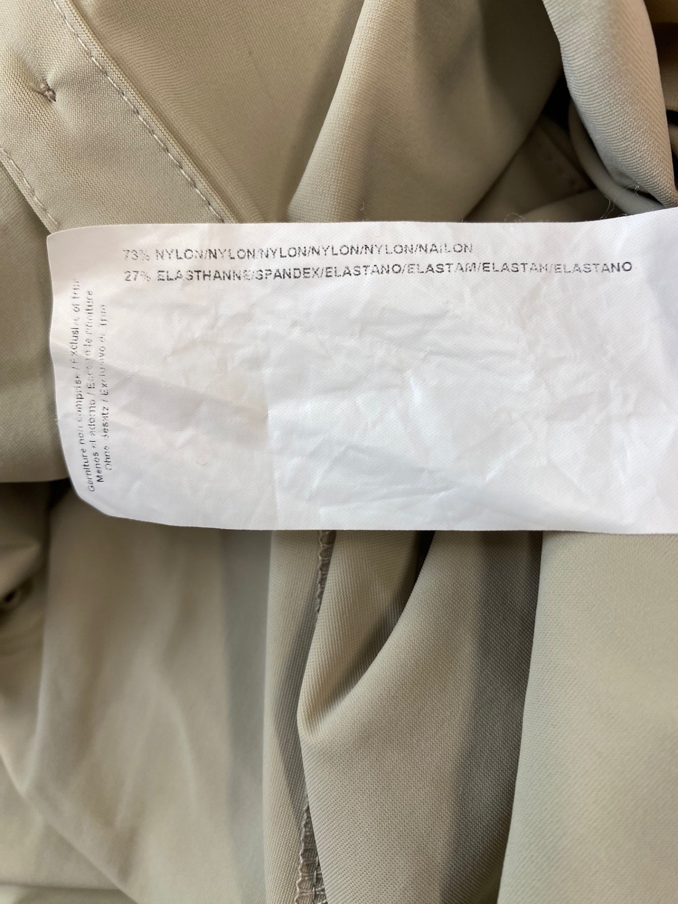 Fabulous Joseph Ribkoff y2K core ruffle Dress UK10 Stone KM004