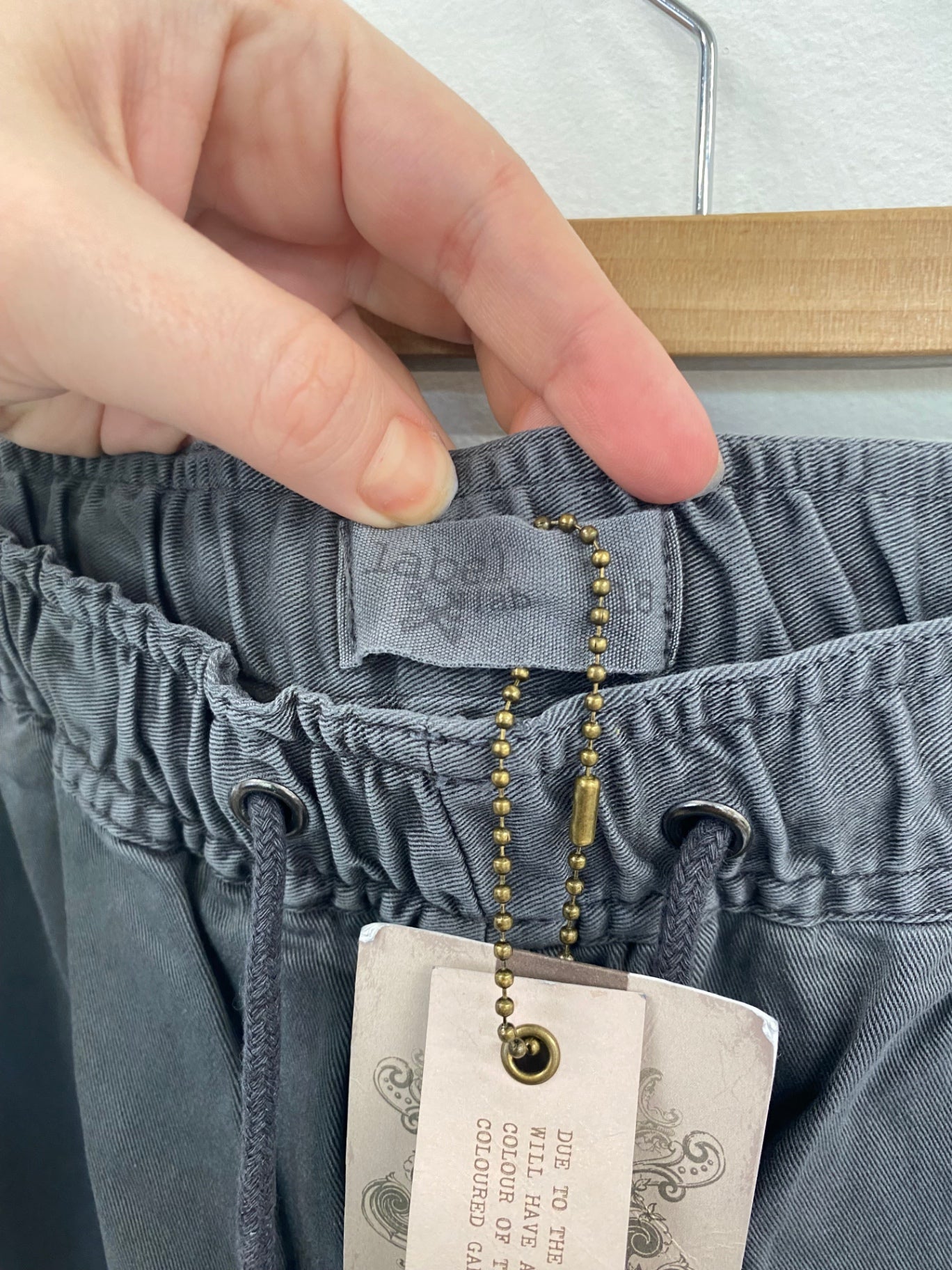 Fabulous Label Lab Grey Cargo Jeans UK18 LK006