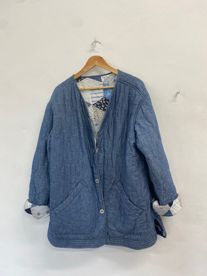 Fabulous Polo by Ralph Lauren Jacket UK 16 Blue reversible BS001