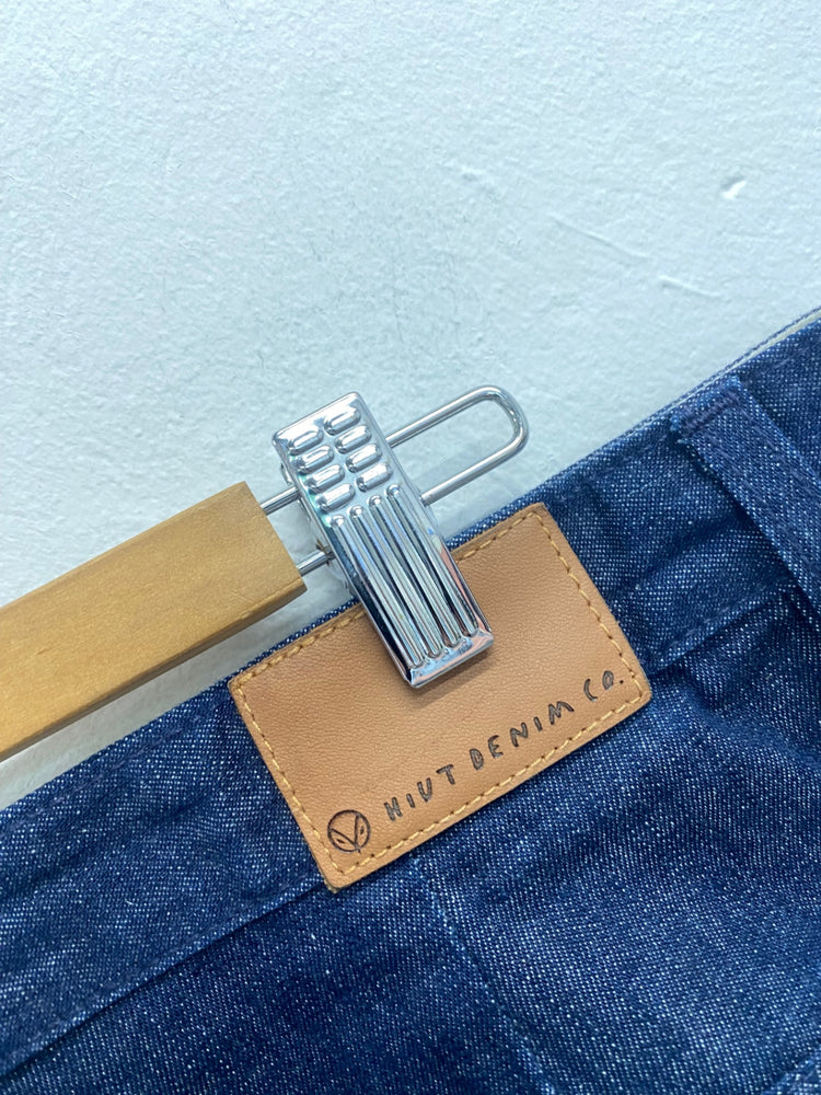 Fabulous Hiut denim co barrel Jeans Daisy W36 L 29 Dark blue daisy BS001