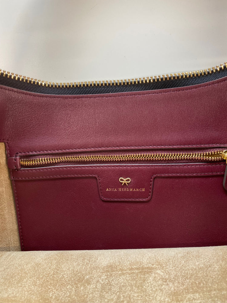 Fabulous Anya Hindmarch Orange Leather Handbag Large BS001