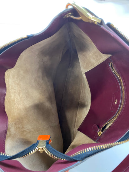 Fabulous Anya Hindmarch Orange Leather Handbag Large BS001