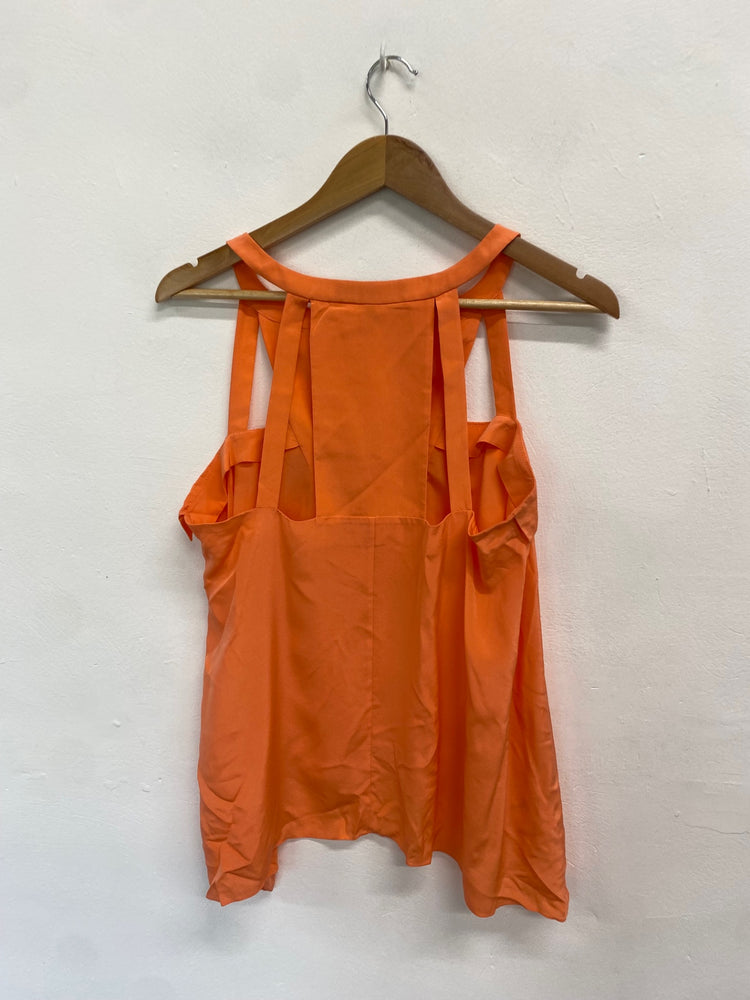 Fabulous BCBGMAXAZRIA Cami top UK M Orange GM143