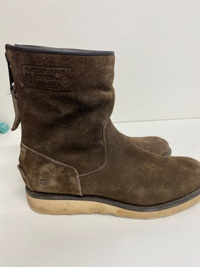 Fabulous G Star suede back zip Boots UK5 Brown BS001