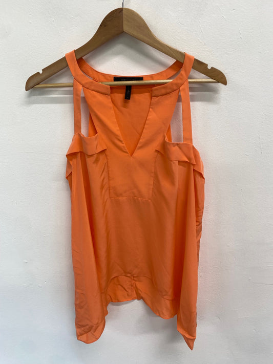 Fabulous BCBGMAXAZRIA Cami top UK M Orange GM143
