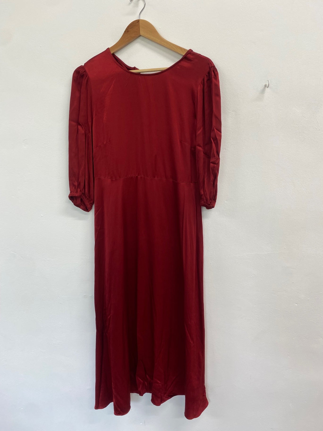Fabulous Marks & Spencers Dress UK 14 Red ball formal GM143
