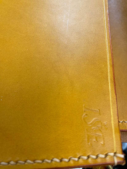 Fabulous Harris Tweed Islander Saddle Bag One size Mustard BS001