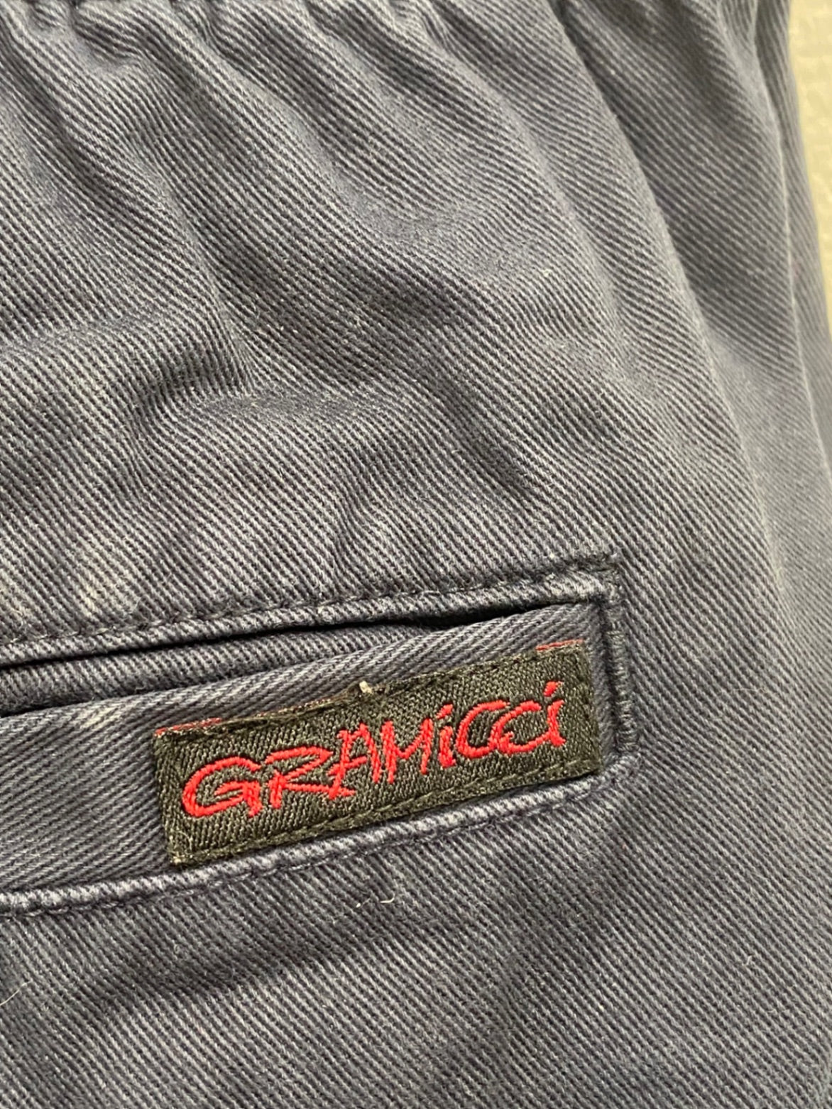 Fabulous Gramicci Chino Trousers UK XL Navy Blue BS001