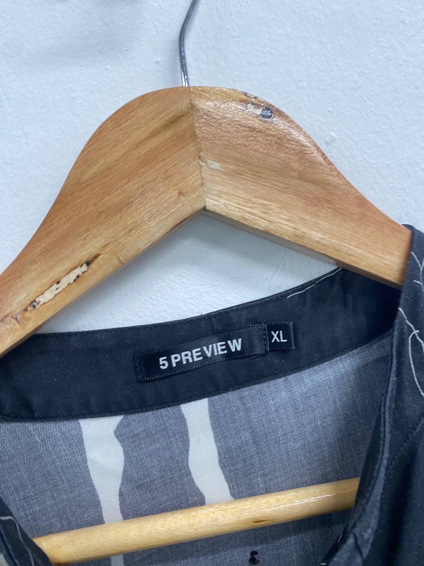 Fabulous 5preview Anthropologie Dress UK XL Black abstract BS001