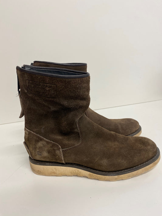 Fabulous G Star suede back zip Boots UK5 Brown BS001