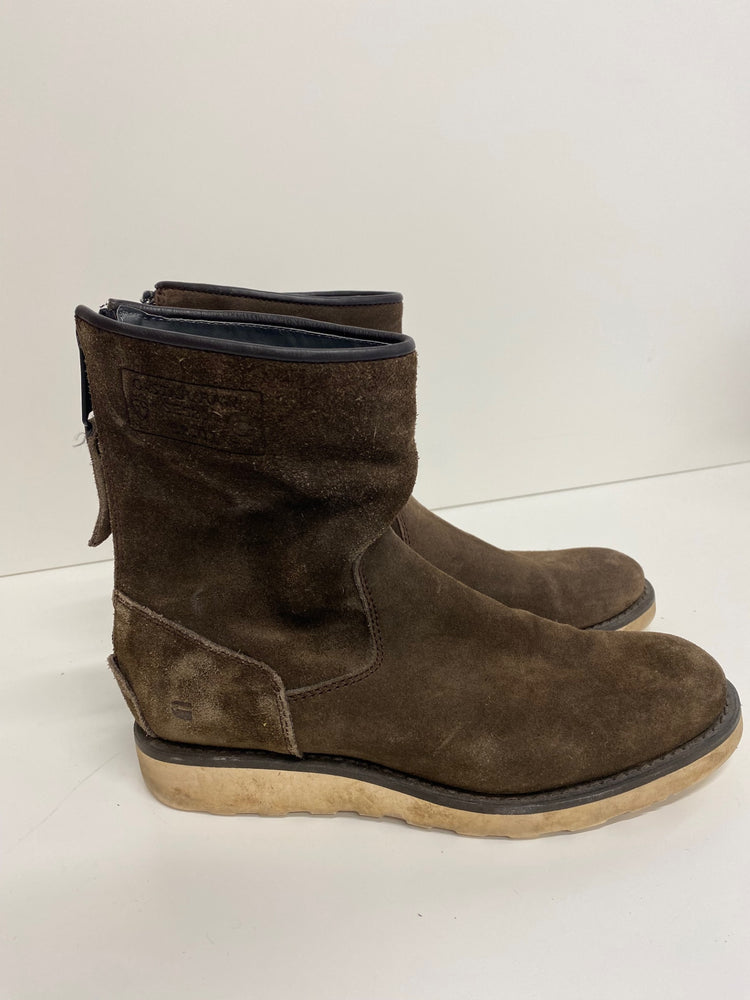 Fabulous G Star suede back zip Boots UK5 Brown BS001