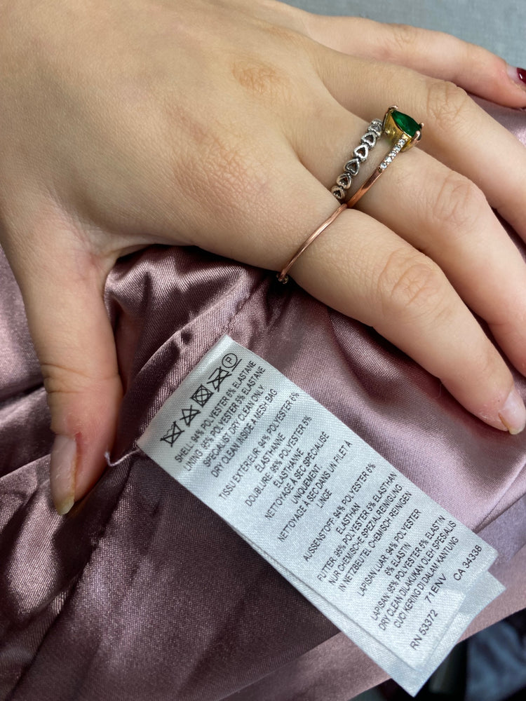 Fabulous French Connection Dress UK 14 Rose Gold GM143