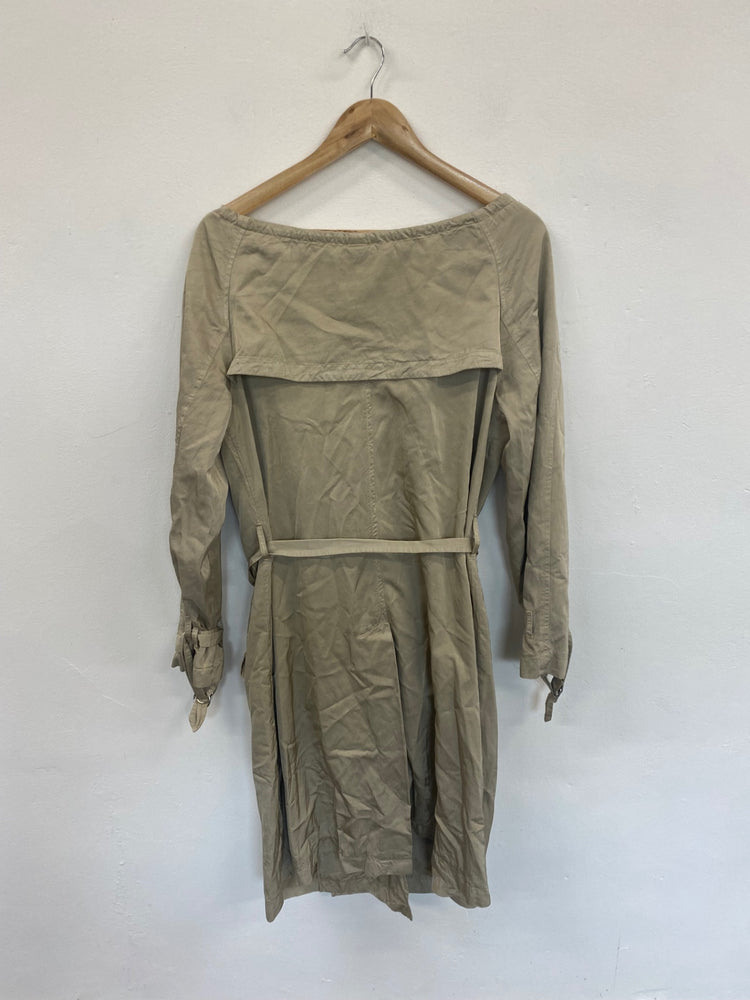 Fabulous Nicole Farhi Trench Coat UK10 GM143