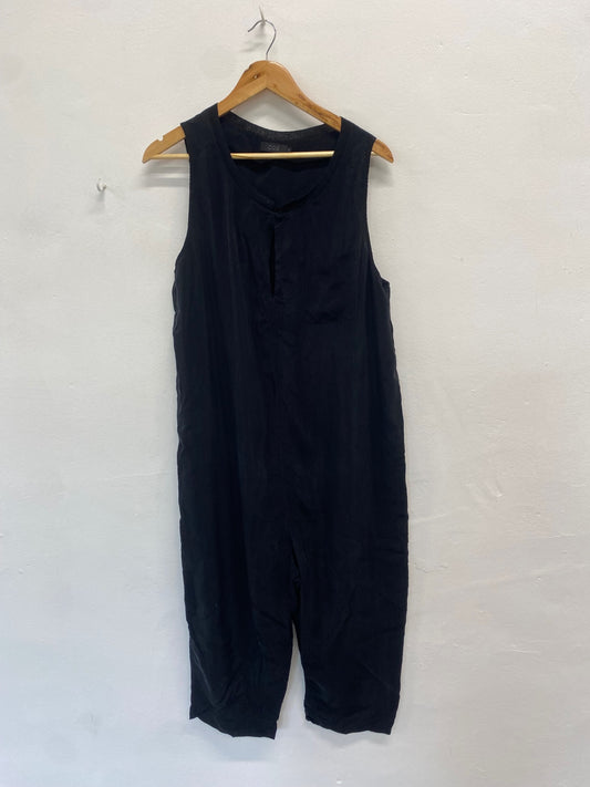 Fabulous COS Jumpsuit UK12 Black wide leg relaxed fit GM143