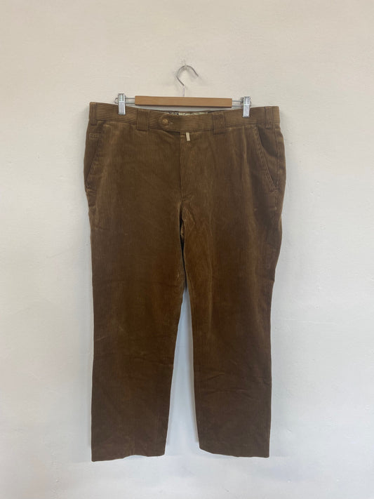Classic Meyer Sydney Brown Corduroy Trousers W38" L30” GM143