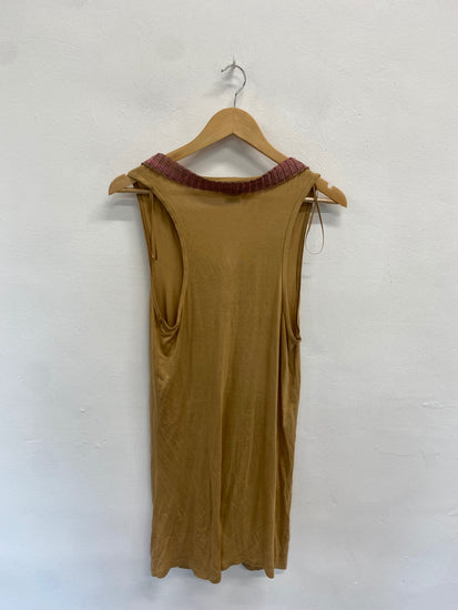 Fabulous Missoni Dress UK 12 Sand coral tunic dress GM143