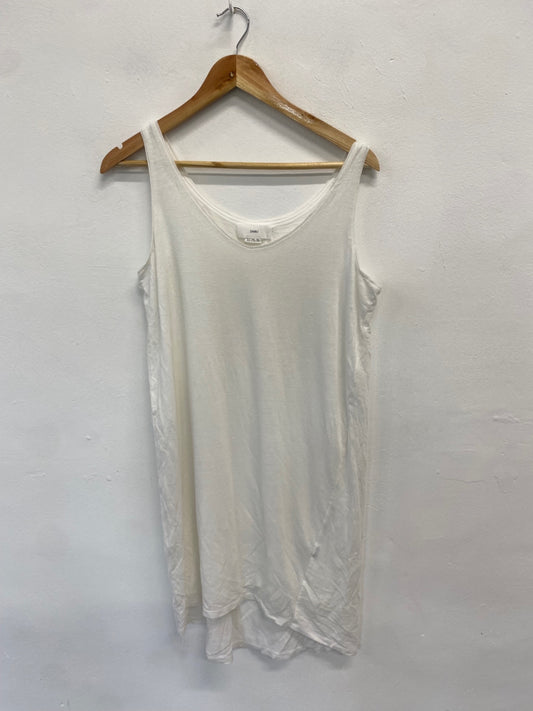 Fabulous Charli Dress UK 12 White tunic tank GM143