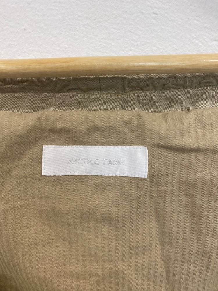 Fabulous Nicole Farhi Trench Coat UK10 GM143